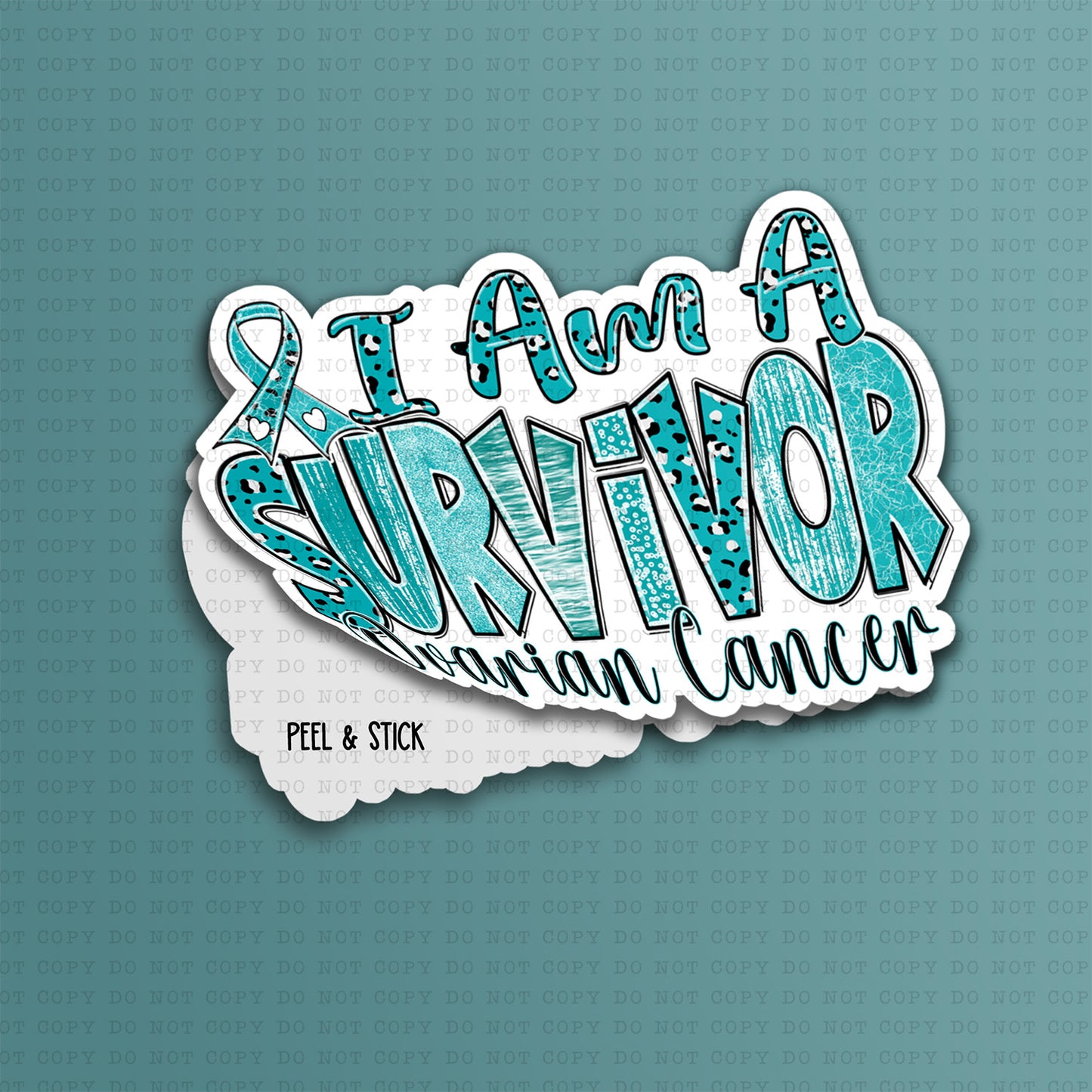 DIE CUT | Ovarian Cancer Survivor | INDOOR USE ONLY