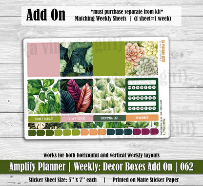 AMPLIFY PLANNER | Plant Beauty | A062