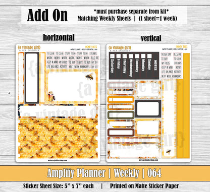 AMPLIFY PLANNER | Honey Bees | A064