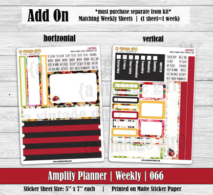 AMPLIFY PLANNER | Ladybug | A066