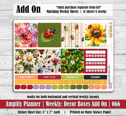 AMPLIFY PLANNER | Ladybug | A066