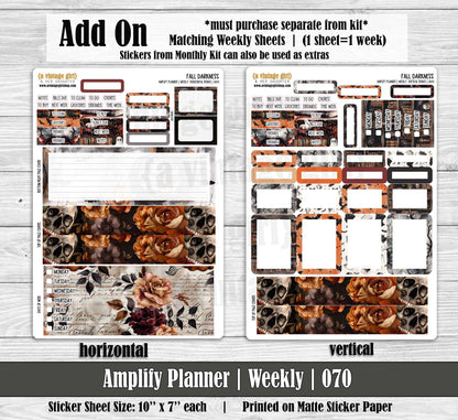 AMPLIFY PLANNER | Fall Darkness | A070