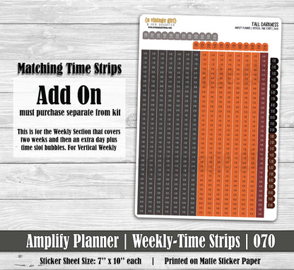 AMPLIFY PLANNER | Fall Darkness | A070