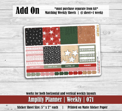 AMPLIFY PLANNER | Home For The Holidays | A071