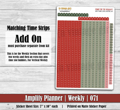 AMPLIFY PLANNER | Home For The Holidays | A071