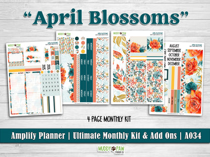 AMPLIFY PLANNER | April Blossom | A034