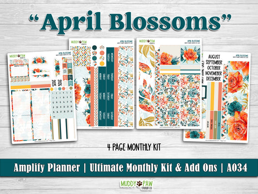 AMPLIFY PLANNER | April Blossom | A034