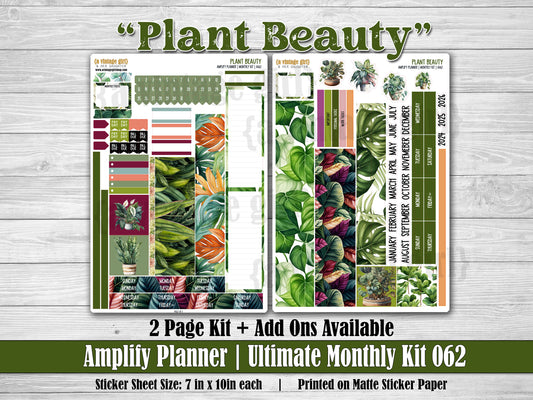 AMPLIFY PLANNER | Plant Beauty | A062