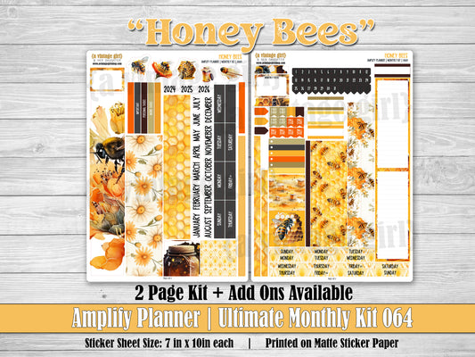 AMPLIFY PLANNER | Honey Bees | A064