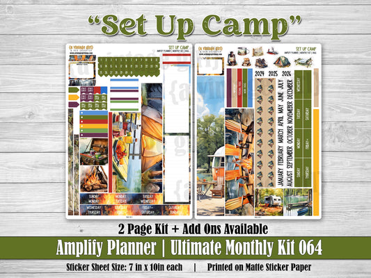 AMPLIFY PLANNER | Set Up Camp | A064