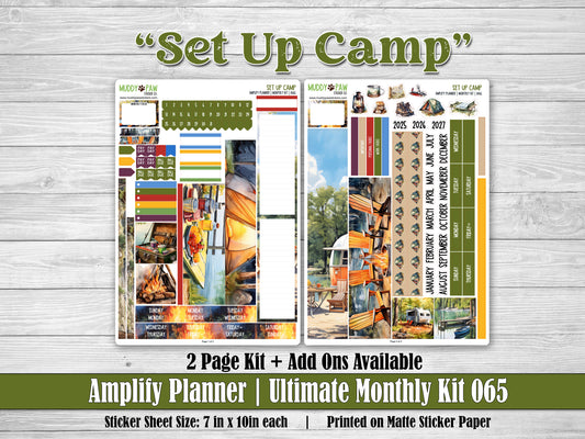 AMPLIFY PLANNER | Set Up Camp | A064