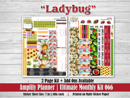 AMPLIFY PLANNER | Ladybug | A066