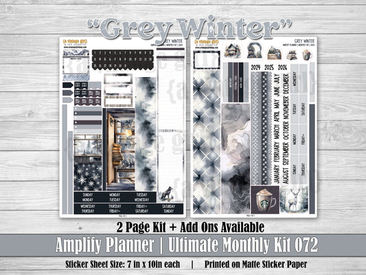 AMPLIFY PLANNER | Grey Winter | A072