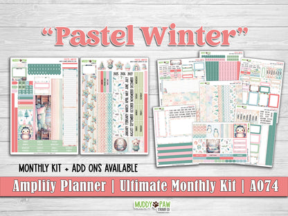 AMPLIFY PLANNER | Pastel Winter | A073