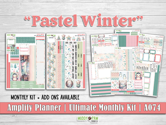 AMPLIFY PLANNER | Pastel Winter | A073