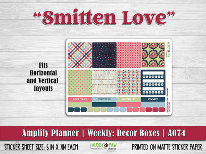 AMPLIFY PLANNER | Smitten Love | A074