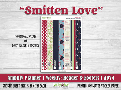 AMPLIFY PLANNER | Smitten Love | A074
