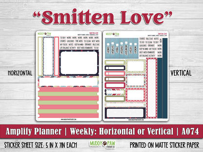 AMPLIFY PLANNER | Smitten Love | A074