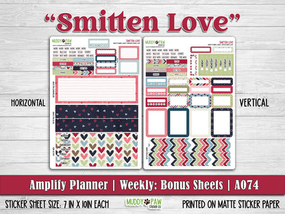 AMPLIFY PLANNER | Smitten Love | A074