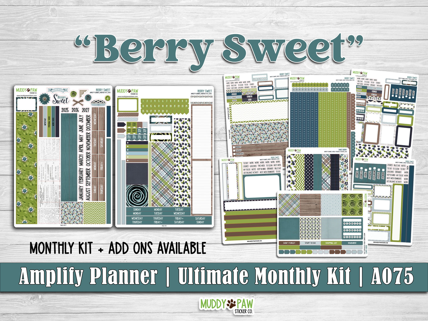 AMPLIFY PLANNER | Berry Sweet | A075