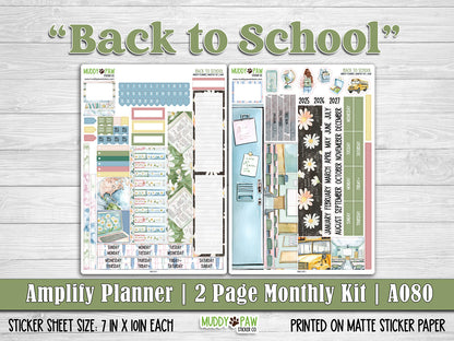 AMPLIFY PLANNER | Back to School | A080