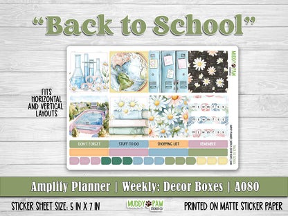 AMPLIFY PLANNER | Back to School | A080