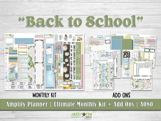 AMPLIFY PLANNER | Back to School | A080
