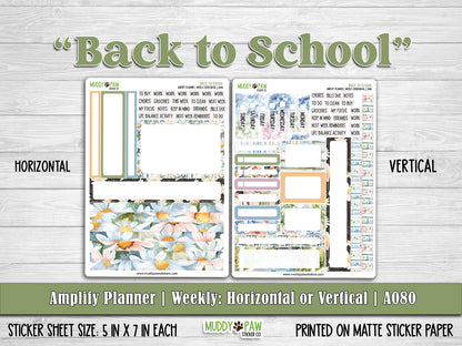 AMPLIFY PLANNER | Back to School | A080