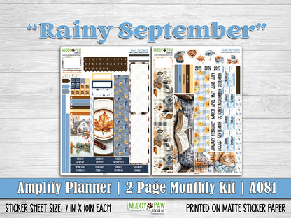 AMPLIFY PLANNER | Rainy September | A081