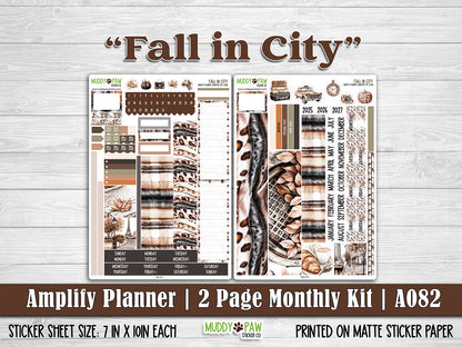 AMPLIFY PLANNER | Fall in City | A082