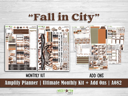 AMPLIFY PLANNER | Fall in City | A082