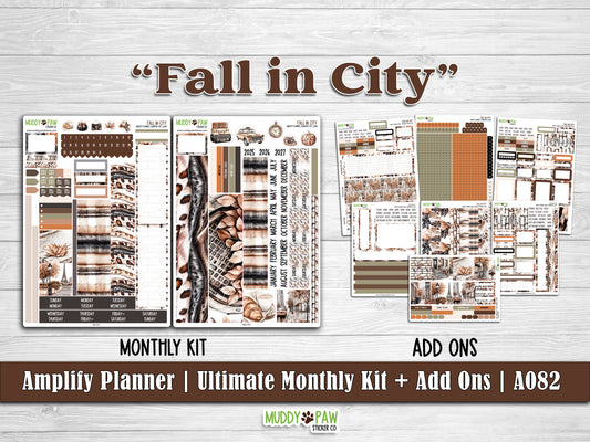 AMPLIFY PLANNER | Fall in City | A082