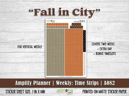 AMPLIFY PLANNER | Fall in City | A082