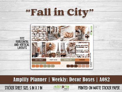 AMPLIFY PLANNER | Fall in City | A082