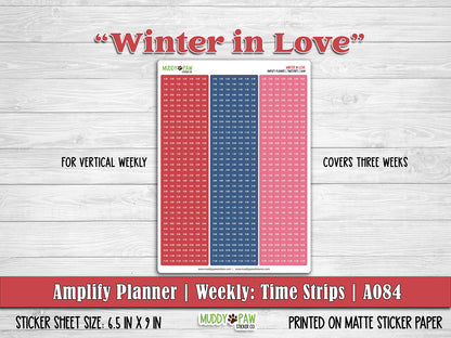 AMPLIFY PLANNER | Winter in Love | A084