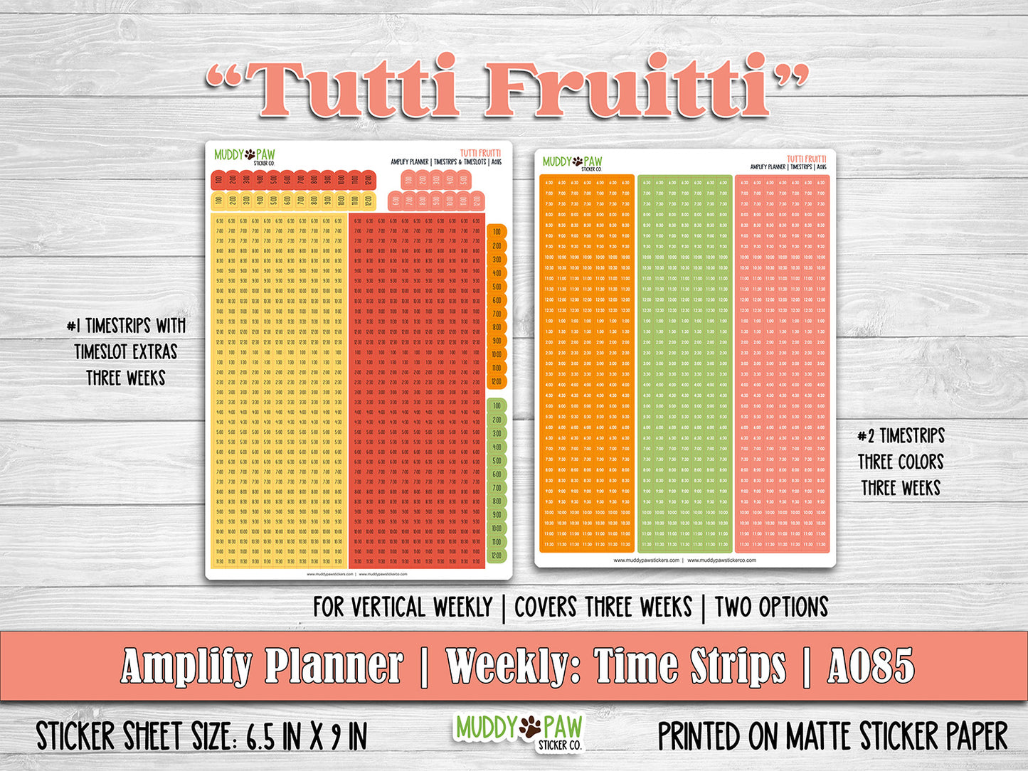 AMPLIFY PLANNER | Tutti Fruitti | A085