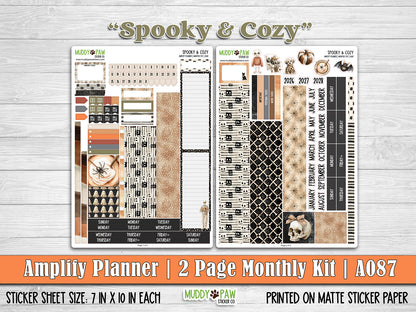 AMPLIFY PLANNER | SPOOKY & COZY | A087