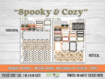 AMPLIFY PLANNER | SPOOKY & COZY | A087