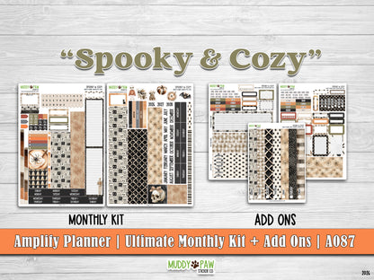 AMPLIFY PLANNER | SPOOKY & COZY | A087