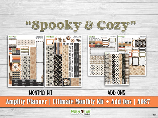 AMPLIFY PLANNER | SPOOKY & COZY | A087