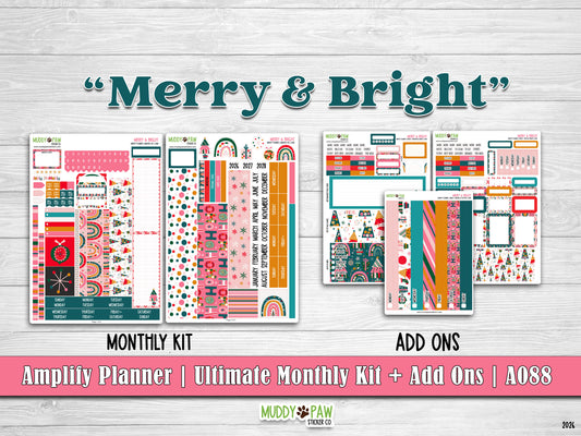 AMPLIFY PLANNER | MERRY & BRIGHT | A088