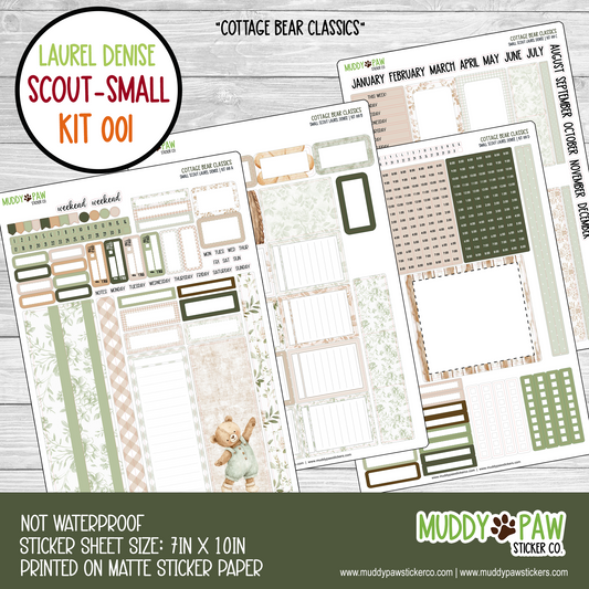 LAUREL DENISE | COTTAGE BEAR CLASSICS | 001 | SMALL SCOUT