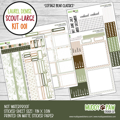LAUREL DENISE | COTTAGE BEAR CLASSICS | 001 | LARGE SCOUT