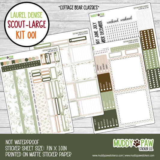 LAUREL DENISE | COTTAGE BEAR CLASSICS | 001 | LARGE SCOUT