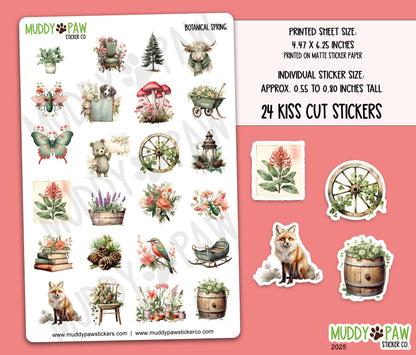 Botanical Spring | STICKER SHEET