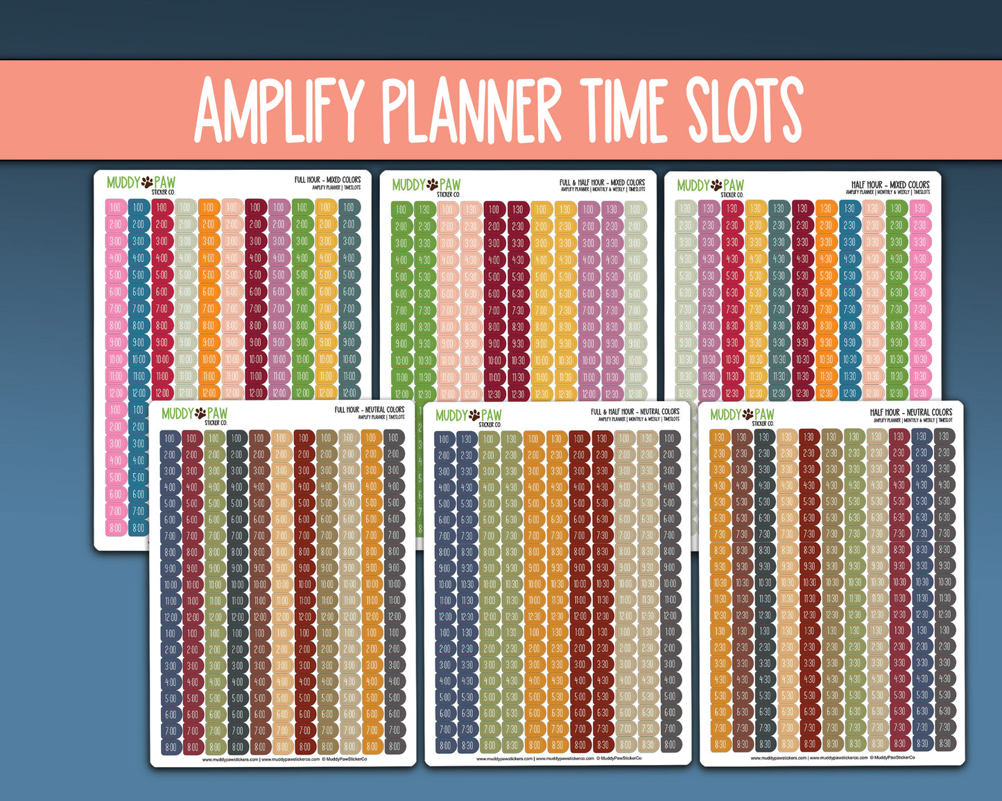 AMPLIFY | TIMESLOTS-NEUTRAL & MIXED