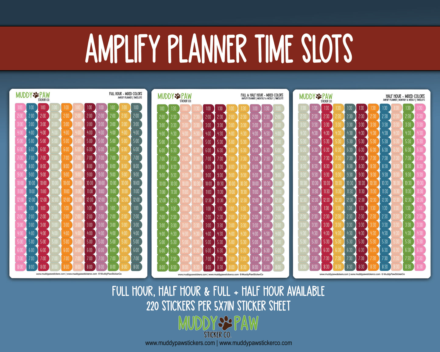 AMPLIFY | TIMESLOTS-NEUTRAL & MIXED