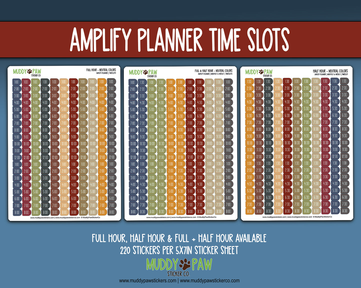 AMPLIFY | TIMESLOTS-NEUTRAL & MIXED