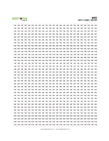 AMPLIFY | TIMESTRIPS | VERTICAL WEEKLY